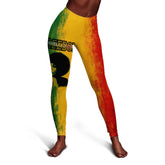 Angela Davis Rasta Freedom Leggings